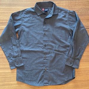 Chaps boys button down dress shirt, 10/12 medium